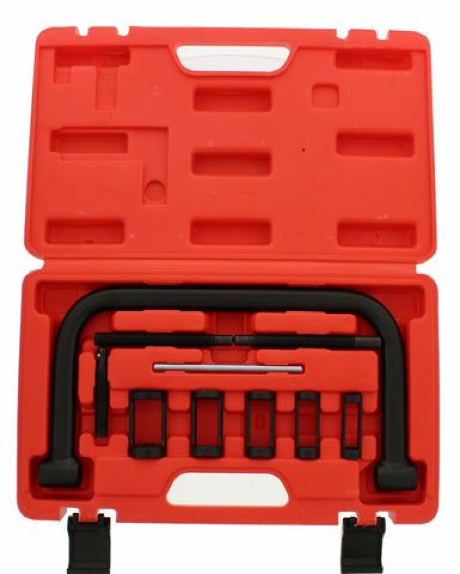 Auto Tools * | Valve Spring Compressor C Clamp Tool Set Motorcycle Car Service Kit Abn 2123