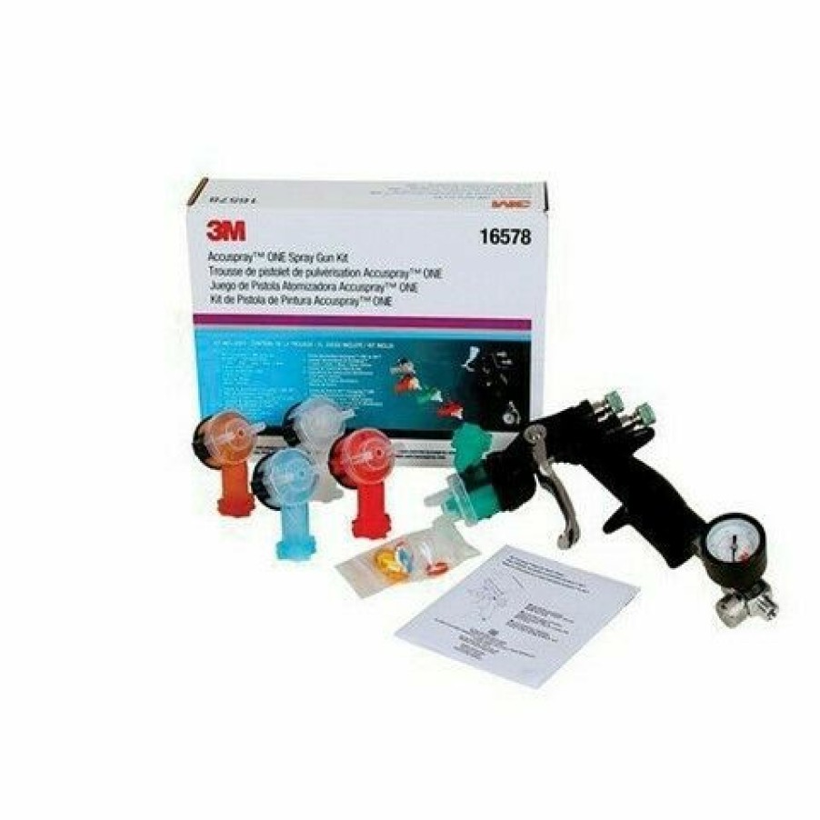 Auto Parts * | 3M 16578 Accuspray One Spray Gun Kit