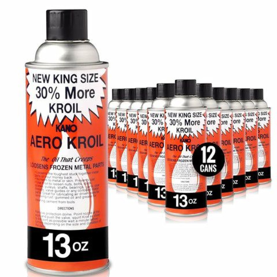 Fuel & Oil Treatment * | Kano Kroil Penetrating Oil (Aerokroil), 13 Oz. Aerosol, Pack Of 12