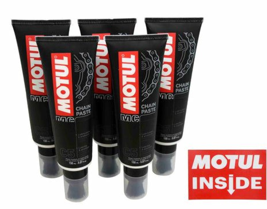 Fuel & Oil Treatment * | Motul 106513 C5 Chain Paste 150Ml 5 Pck With Premium Motul Sticker