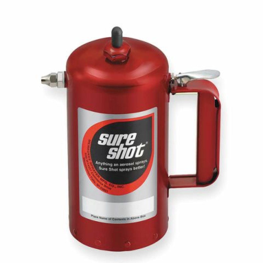 Auto Tools * | Milwaukee Sprayer Manufacturing Sure Shot A1000 Steel Sprayer, 32 Oz, Red