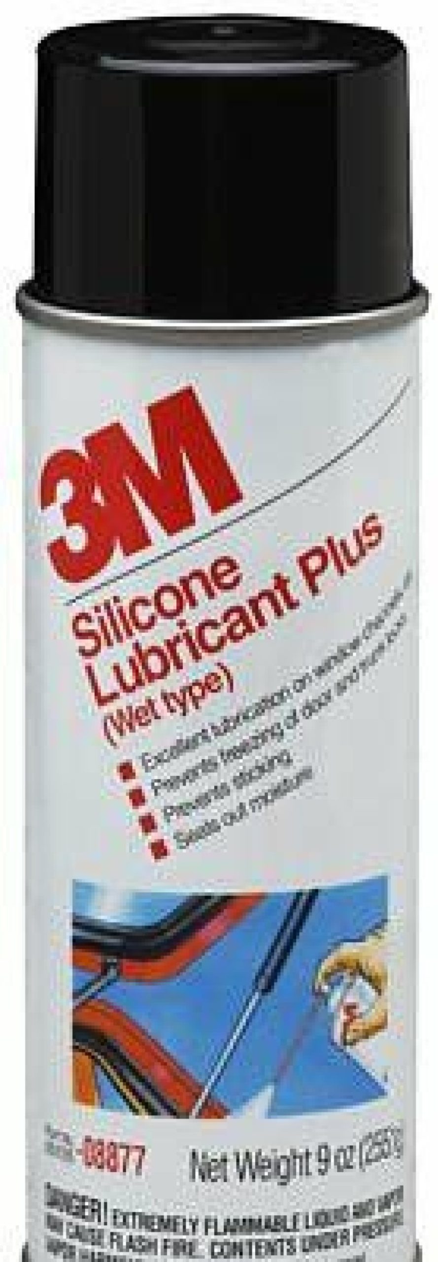 Lubricants * | 3M (08877) Silicone Lubricant Plus (Wet Type), 08877, 9 Ounce, 12 Cans Per Case