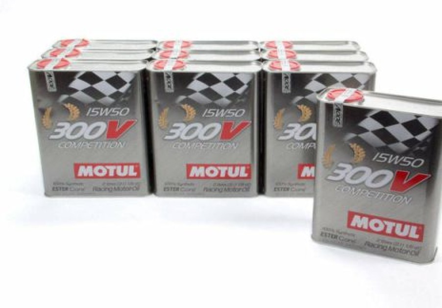 Lubricants * | Motul Usa 300V Competition 15W50 Motor Oil 2 L 10 Pcp/N 104244-10