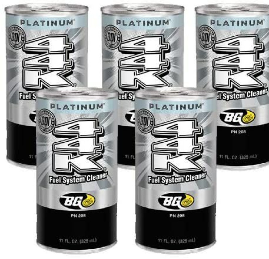 Fuel & Oil Treatment * | 5 Cans Of New Bg 44K Platinum