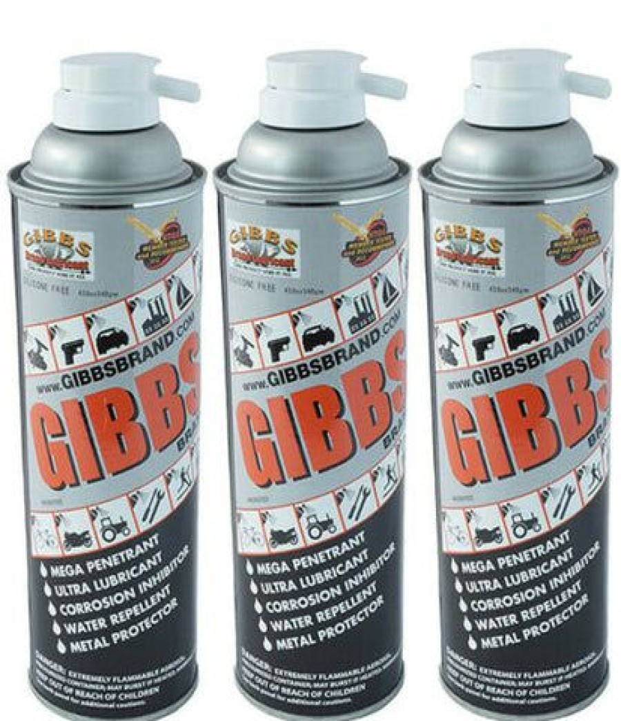 Lubricants * | Gibbs Brand Lubricant, Penetrating Oil, Multi Purpose, Metal Protector (3 X12Oz)