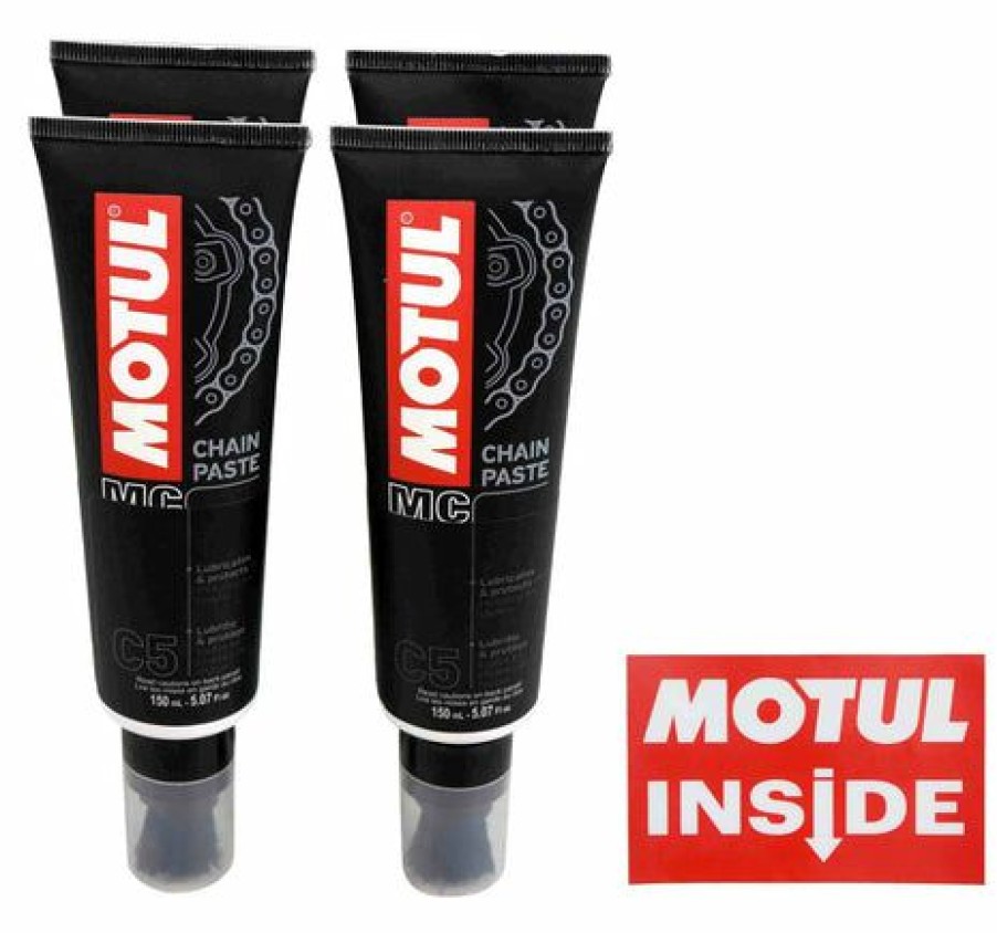 Fuel & Oil Treatment * | Motul 106513 C5 Chain Paste 150Ml 4 Pck With Premium Motul Sticker