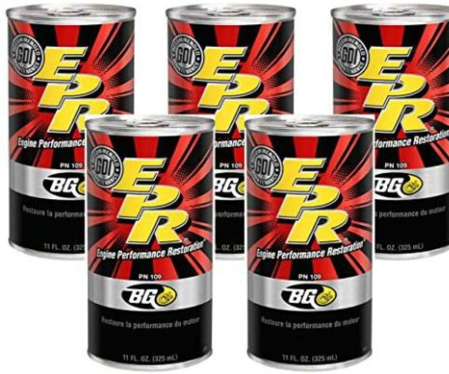 Fuel & Oil Treatment * | 5 Cans Of Bg Epr Engine Performance Restoration 109