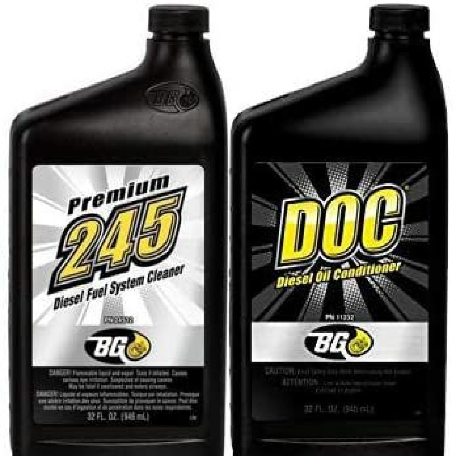 Fuel & Oil Treatment * | Bg 245 Premium Diesel Fuel System Cleaner And Bg 112 Doc Diesel Oil Conditioner