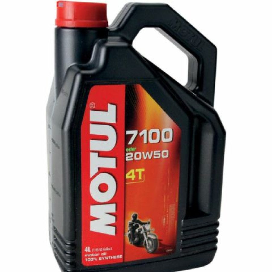 Lubricants * | Motul 7100 4T Synthetic Ester Motor Oil 20W50 4L. 836441 / 101380