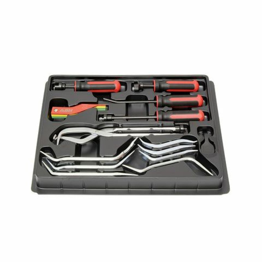 Brake Care * | Brake Drum Tool Kit 15 Pc W/ Spring Pliers, Brake Spring Tools Abn 6453