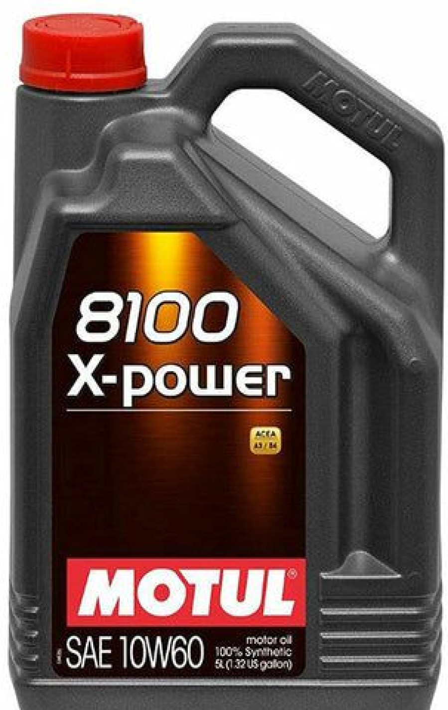 Lubricants * | Motul 8100 X-Power 10W-60 Synthetic Oil 5 Liters (106144), 5. Liters