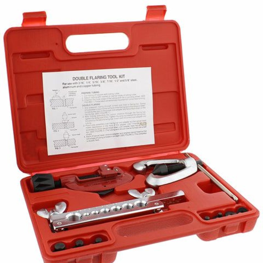 Brake Care * | Double Flaring Tool Kit With Brake Line Bender Flare Tool And Cutter Abn 3056