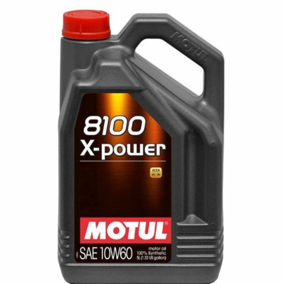 Fuel & Oil Treatment * | Motul 106144-4 8100 X-Power 10W60 Case4X5 Liter, 676.2 Fluid_Ounces