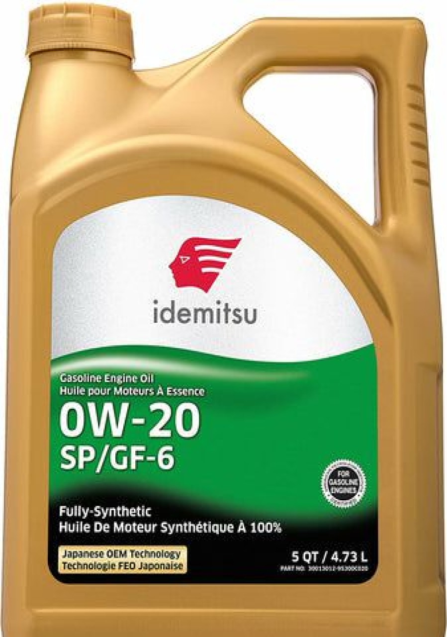 Fuel & Oil Treatment * | Idemitsu Full Synthetic 0W-20 Engine Oil Sp/Gf-6-5 Quart (30013012-95300C020)