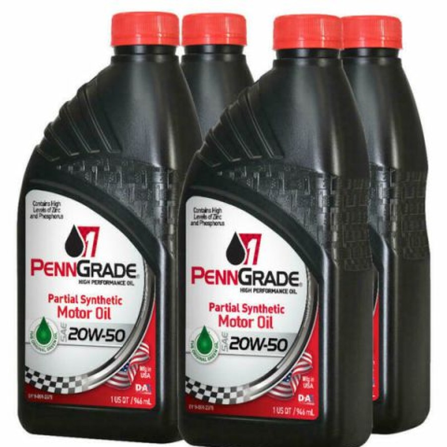 Fuel & Oil Treatment * | Brad Penn / Penngrade 20W50 1 Semi-Synthetic Engine Oil 71196, 4 Quarts